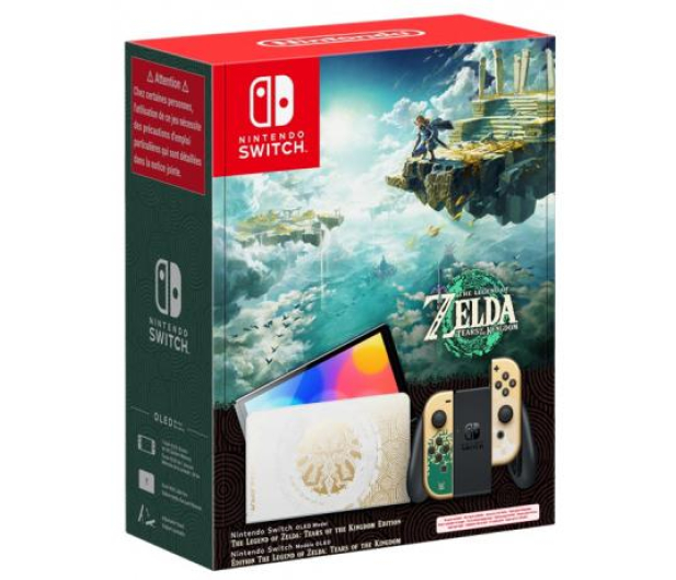 Nintendo Switch OLED - Zelda TOTK Edition - 1133233 - zdjęcie 4